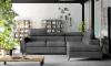 Photo Corner sofa - Kairos, Dark grey, 265x200