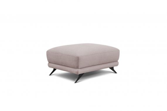 Photo 3-seater extendable sofa with armchair and pouf - Megis, Pink, 242cm