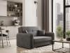 Foto SOFÁ CAMA PEQUEÑO 2 PLAZAS 155 CM LAINE GRIS OSCURO