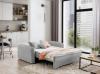 Foto SOFÁ CAMA PEQUEÑO 2 PLAZAS 155 CM LAINE GRIS CLARO
