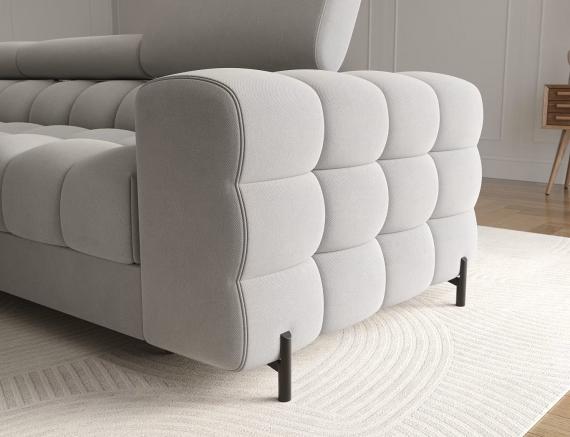 Foto SOFÁ CAMA CON ARCÓN I PATAS ALTAS 285 CM X 181 CM FELRO GRIS