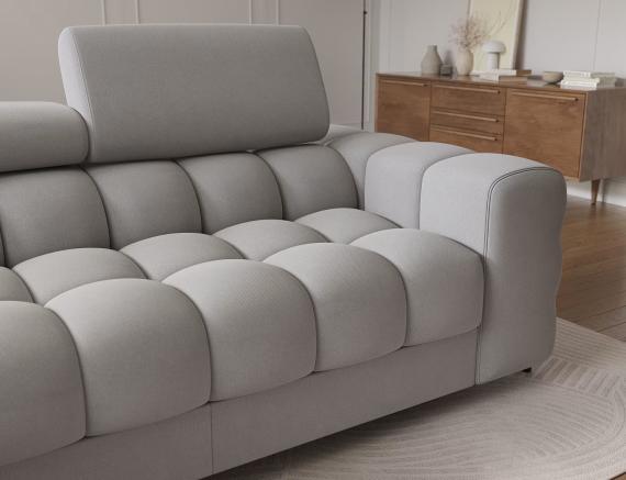 Foto SOFÁ CAMA CON ARCÓN I PATAS ALTAS 285 CM X 181 CM FELRO GRIS