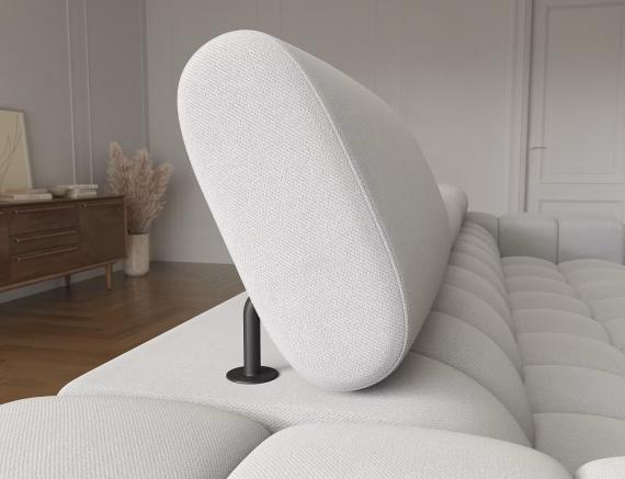 Foto SOFÁ CAMA CON ARCÓN I PATAS ALTAS 285 CM X 181 CM FELRO GRIS