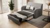 Foto SOFÁ CAMA PEQUEÑO 2 PLAZAS 130 CM ARIO GRIS