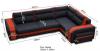 Photo Sofa bed ASSAN, Blue/Red, 305x205