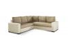 Photo Sofa bed - Canis, fabric/faux leather, Beige/Cream, 235x235cm