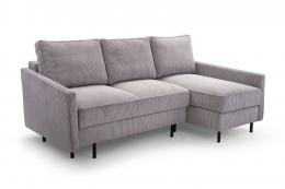 SOFÁ CAMA CON DOS ARCÓNES 220 CM X 137 ROBIN GRIS CLARO