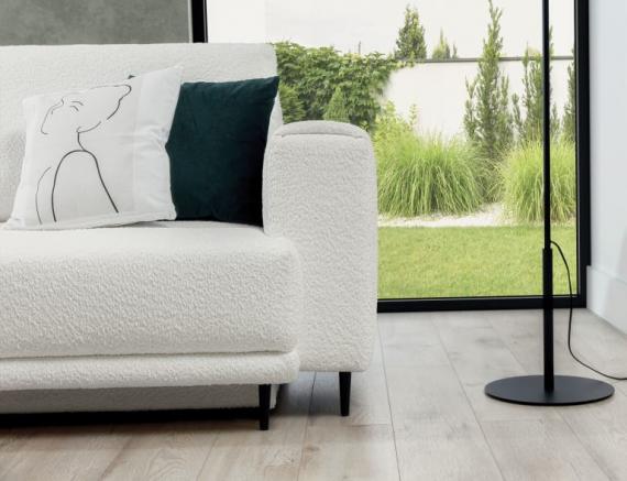 Foto Sofa cama - Dalia, Blanco, 248 cm