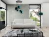 Foto Sofa cama - Dalia, Blanco, 248 cm