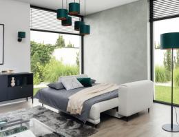 Sofa cama - Dalia, Blanco, 248 cm