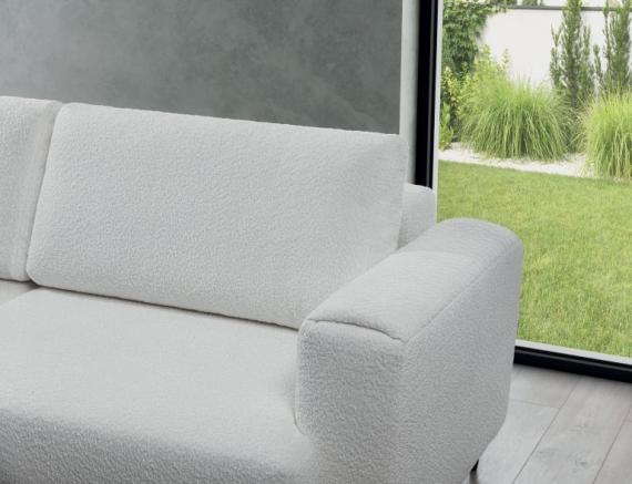 Foto Sofa cama - Dalia, Blanco, 248 cm