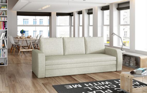 Foto SOFÁ CAMA EXTRAIBLE 220 CM INVERSA BEIGE