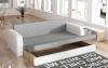 Foto SOFÁ CAMA EXTRAIBLE 220 CM INVERSA GRIS AZULADO