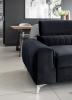 Foto Sofá cama con reposacabezas reclinables - 261cm - LAURENCE Grafito Oscuro