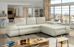 SOFÁ CAMA CON ARCÓN 295 CM X 200 CM ONTARIO BEIGE POLIPIEL