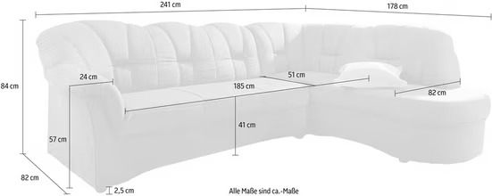 Foto Sofa cama Artículo No. 4078741332 Naranja -PAPENBURG