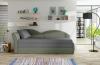 Photo Sofa bed for children - Aga, Olive/Brown, 218x80