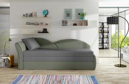 SOFÁ CAMA PARA NIÑOS AGA OLIVA/MARRÓN