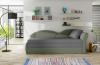 Photo Sofa bed for children - Aga, Olive/Brown, 218x80