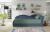 Sofa bed for children - Aga, Green/Blue, 218x80