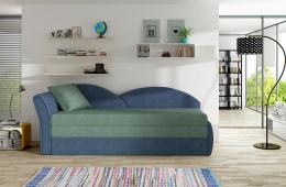 SOFÁ CAMA PARA NIÑOS AGA VERDE/AZUL