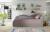 Sofa bed for children - Aga, Pink/Grey, 218x80
