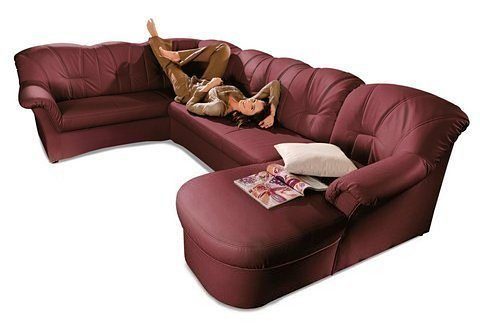 Foto Sofa cama U N.º de artículo 2367056912 Polipiel, Rojo - PAPENBURG