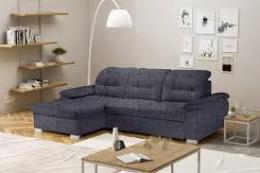 SOFÁ CAMA CON ARCÓN RESPALDO ALTO REPOSACABEZAS RECLINABLES 258 CM X 164 OLIVIA GRIS
