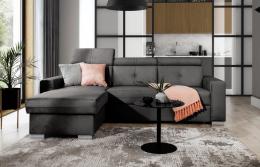SOFÁ CAMA CON ARCÓN 275 CM X 180 CM FRESIA GRIS OSCURO