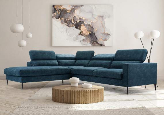 Photo Chaise longue sofa - 300x250 - Jezzi - Blue
