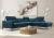 Chaise longue sofa - 300x250 - Jezzi - Blue