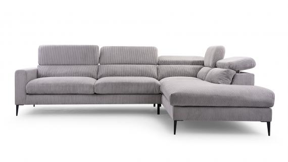 Photo Chaise longue sofa - 300x250 - Jezzi - Gray