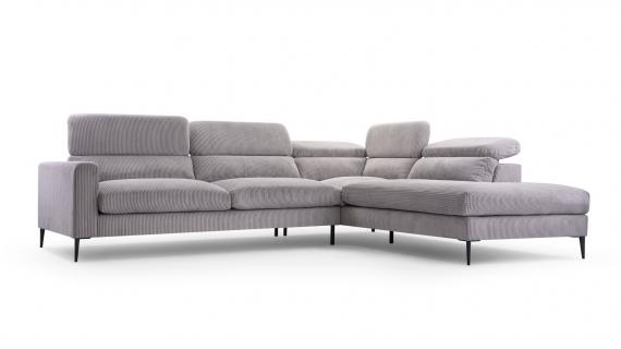 Photo Chaise longue sofa - 300x250 - Jezzi - Gray
