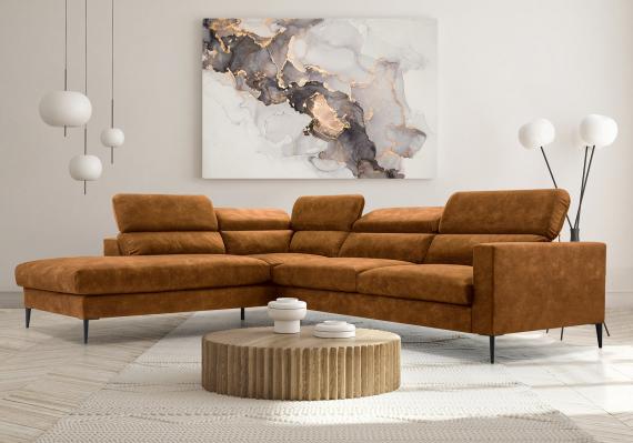 Photo Chaise longue sofa 300x250 - Jezzi - Mustard