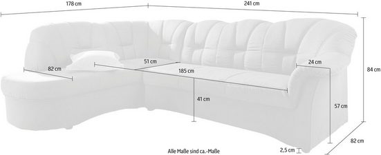 Foto Sofa N.º de artículo 8376203540 Azul - PAPENBURG