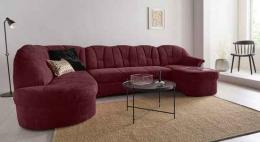 Sofa U Artículo No. 1597323327 Burdeos - PAPENBURG