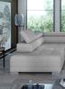 Photo XL sofa with movable headrests - CAMPO XL, Fabric, Grey
