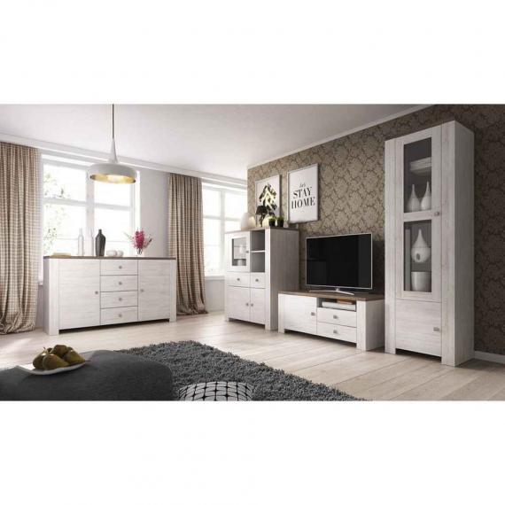 Photo Glass display cabinet NEWADA II 02 (LED lighting)