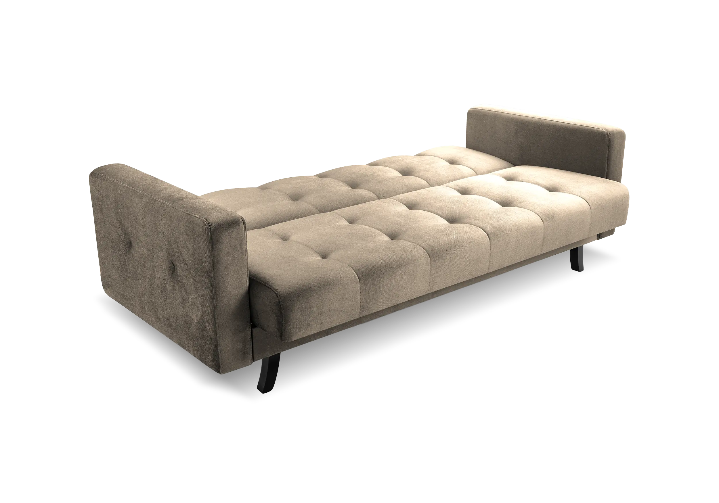 SOFÁ CAMA PLEGABLE 3 PLAZAS 227 CM LIZBONA BEIGE
