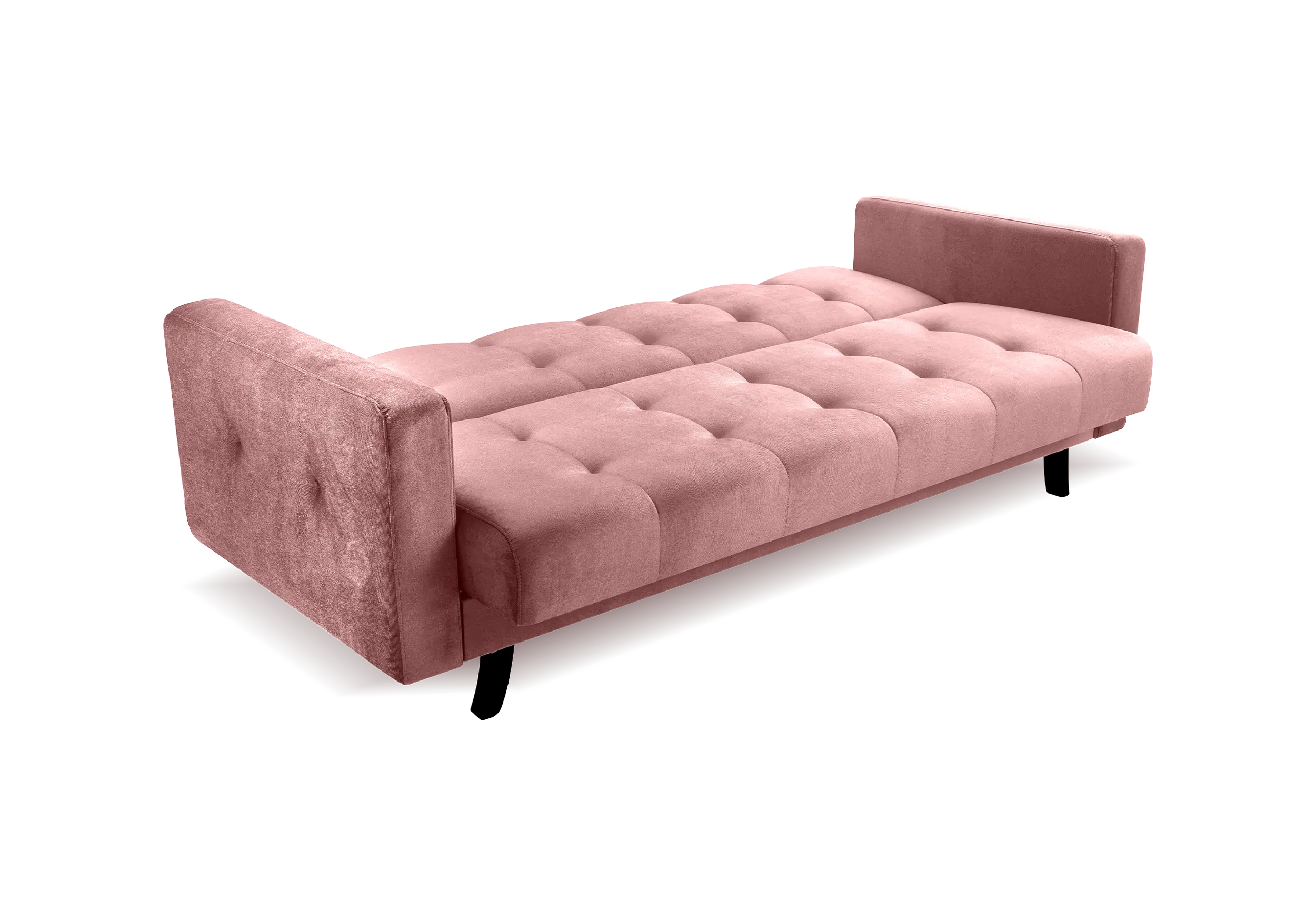 SOFÁ CAMA PLEGABLE 3 PLAZAS 227 CM LIZBONA ROSA