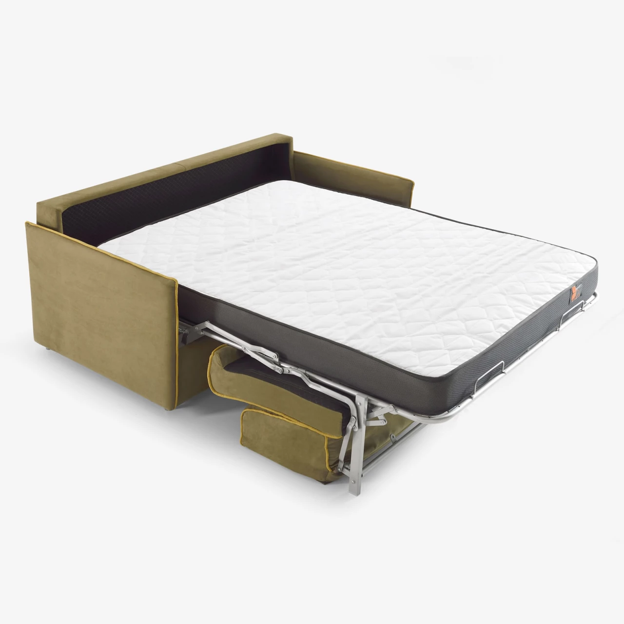 Sofá cama «italiano» (apertura italiana)  3 plazas - Loki, 166 cm, Gris