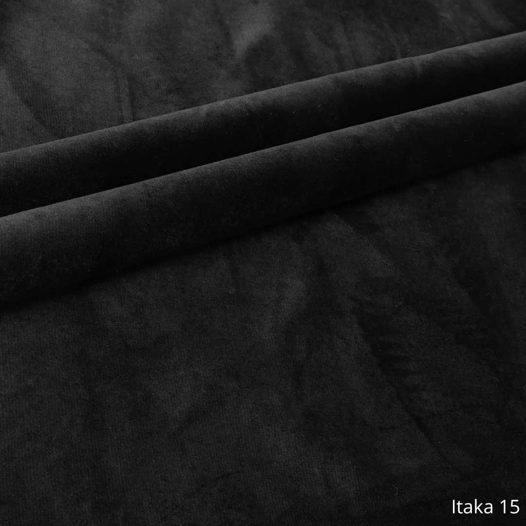 Sofá Cama Chaise Longue Reversible negro DORA