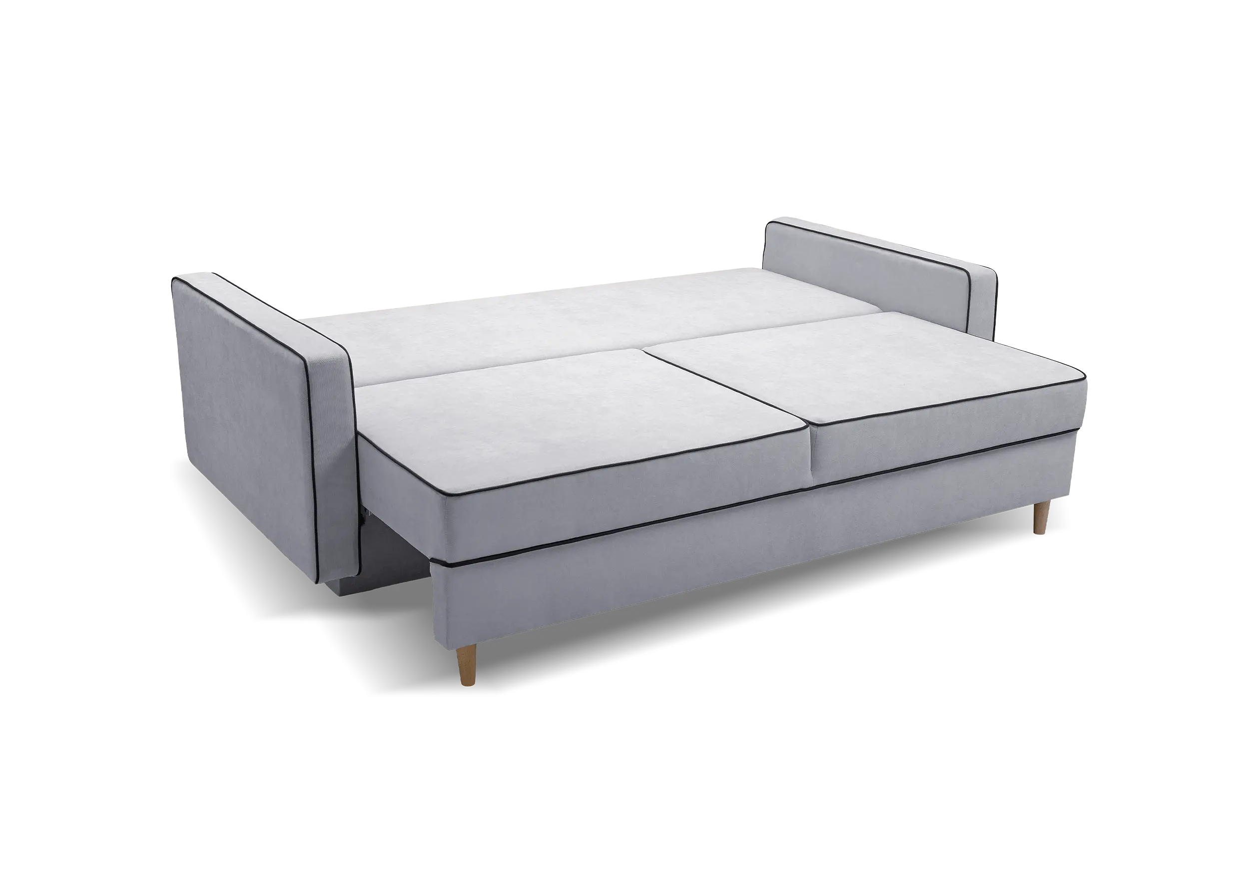 SOFÁ CAMA 213 CM FASTA GRIS CLARO