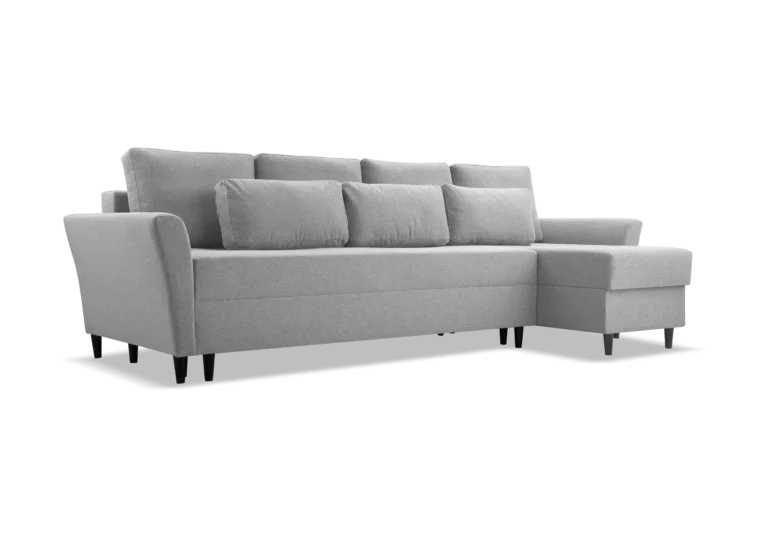 SOFÁ CAMA CON ARCÓN 281 CM X 141 REGO GRIS CLARO