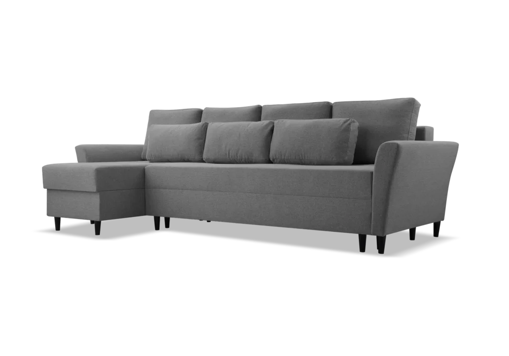 SOFÁ CAMA CON ARCÓN 281 CM X 141 REGO GRIS OSCURO