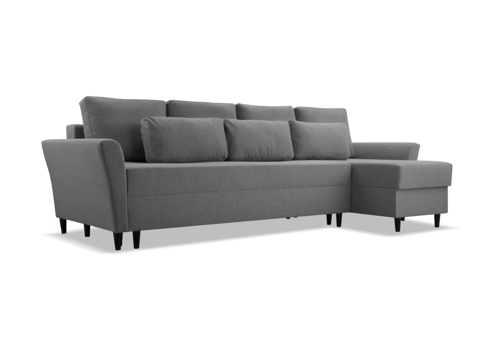 SOFÁ CAMA CON ARCÓN 281 CM X 141 REGO GRIS OSCURO