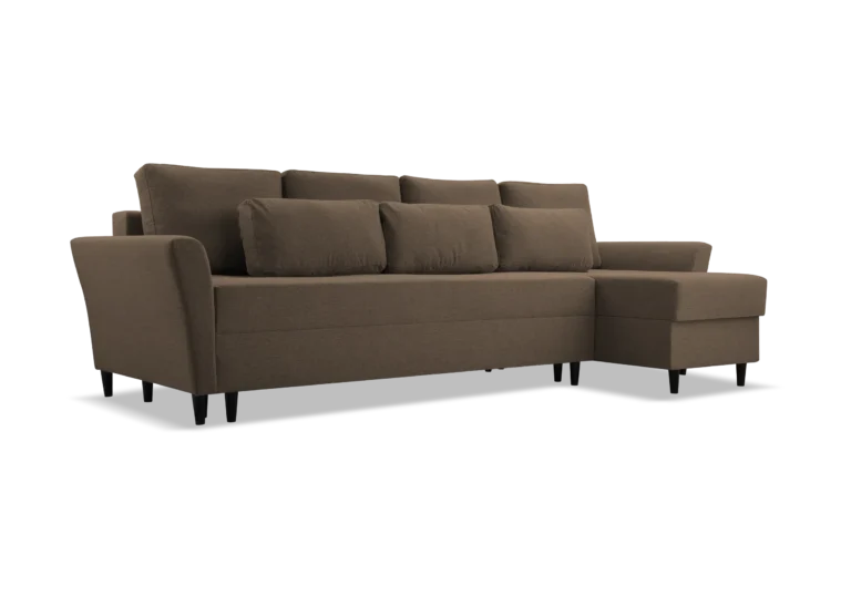 SOFÁ CAMA CON ARCÓN 281 CM X 141 REGO MARRÓN