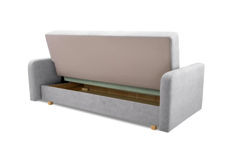 SOFÁ CAMA CLIC-CLAC 205 CM KASIA GRIS CLARO