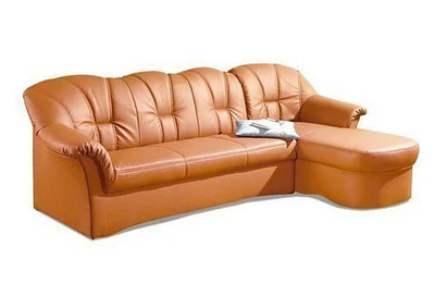 Sofa Polipiel Artículo no. 1488351969 Naranja, - PAPENBURG
