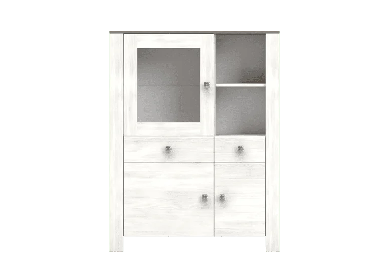 VITRINA DE CRISTAL NEWADA II 02 (Iluminación LED)